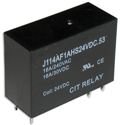 J114AF2CS12VDC.53 by cit relay and switch