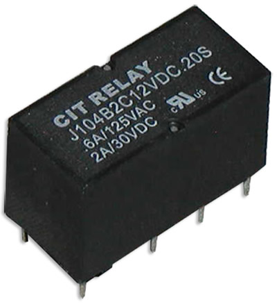 J104B2C12VDC.20S by cit relay and switch