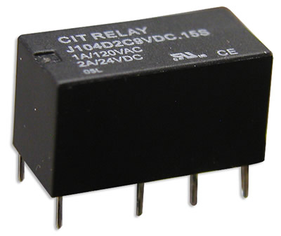 J104D2C12VDC.15S by cit relay and switch